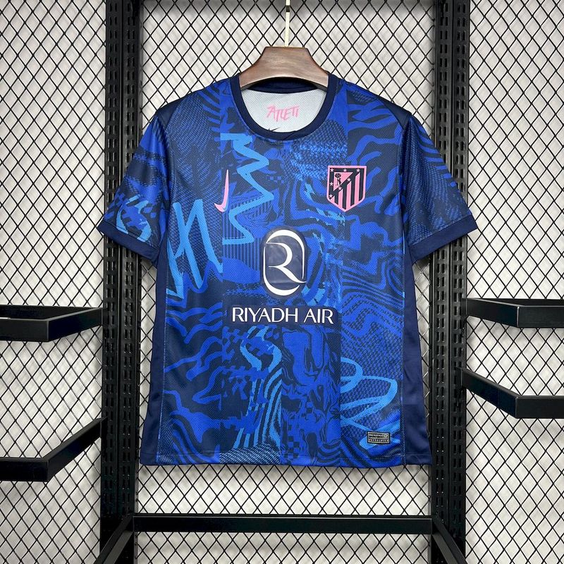 Camisa Atlético de Madrid  III 24/25 Torcedor Azul