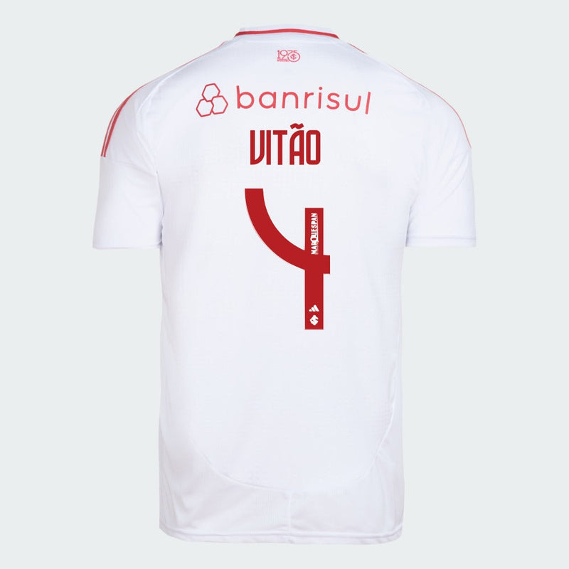 Camisa Adidas Internacional 2025/26 II VITÃO N° 4