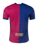 Camisa Barcelona Casa l 24/25 Azul e Vermelho