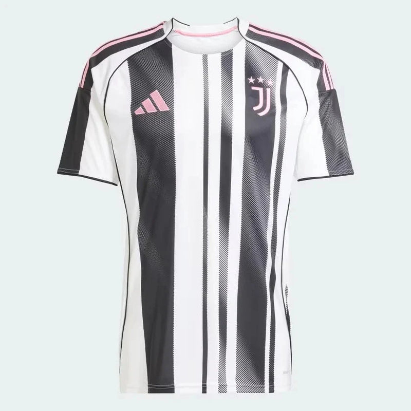 Camisa da Juventus Home 2025 - Preta e Branca