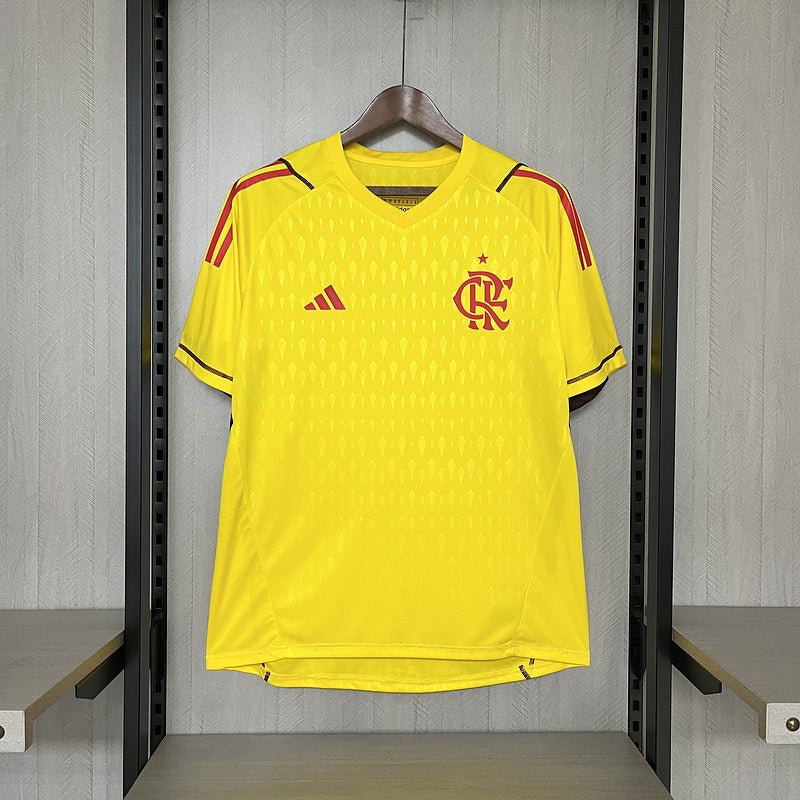 Camisa de Goleiro Flamengo 24/25 - Amarela