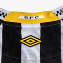 Camisa do Santos I 2025  preta e branca