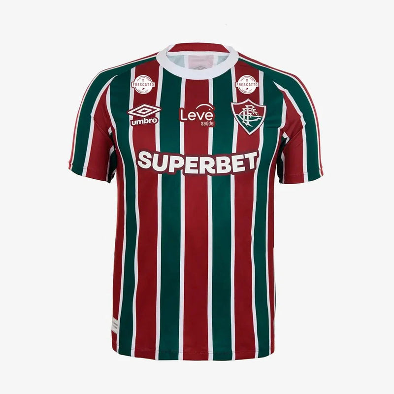 Camisa Fluminense I 2025/26  Umbro - (Com Patrocinios)