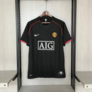 Camisa Manchester United 2007/08 - Retrô Masculino - Preta