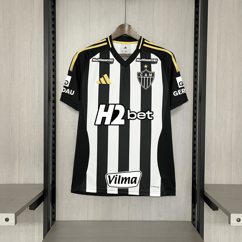 Camisa Masculina adidas Atlético Mineiro 25/26   (Com todos patrocinadores)