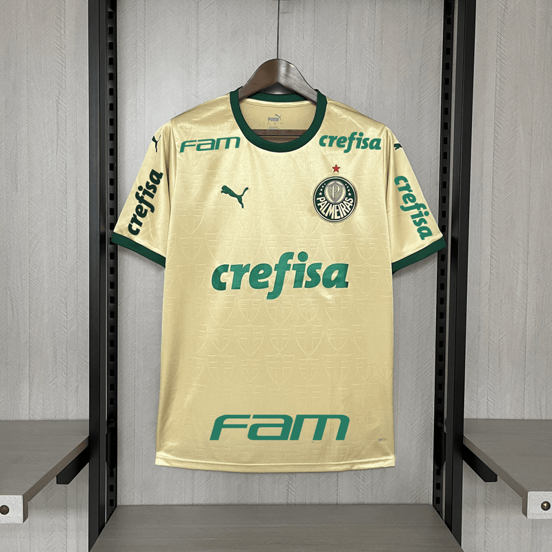 Camisa Palmeiras Ill 24/25 Puma Com todos patrocinadores