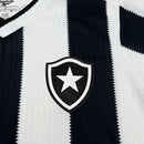 Camisa Reebok Botafogo 24/25 Casa - Preta e Branca - (Feminina)