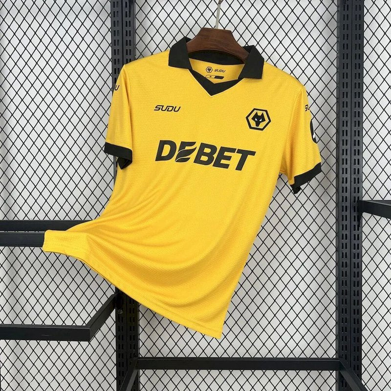 Camisa Wolves I 2025  Castore - Amarelo