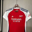 Conjunto Infantil Arsenal Home 24/25 - Vermelho