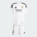 Conjunto Infantil Real Madrid Home 24/25 - Branco