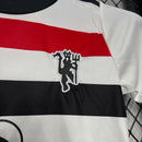 Kit Infantil Manchester United 24/25 - Branco e Vermelho