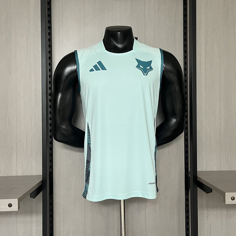 Regata Cruzeiro 25/26 Treino Adidas Masculina - Azul Turquesa